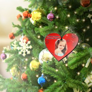 קישוט לעץ חג המולד – לב