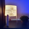 ⁦מנורת לילה תלת מימד עם תמונה מעוצבת אישית⁩ – תמונה ⁦2⁩