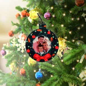 קישוט אישי לעץ חג המולד – עיגול
